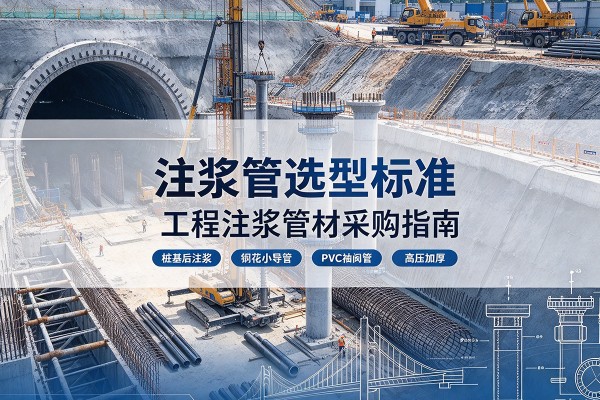 大渡口区注浆管选型标准